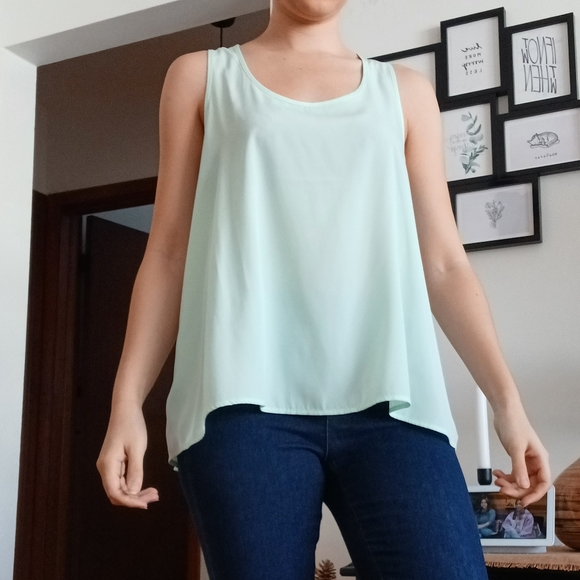 Forever 21 Mint Green Tank Top - Picture 4 of 11